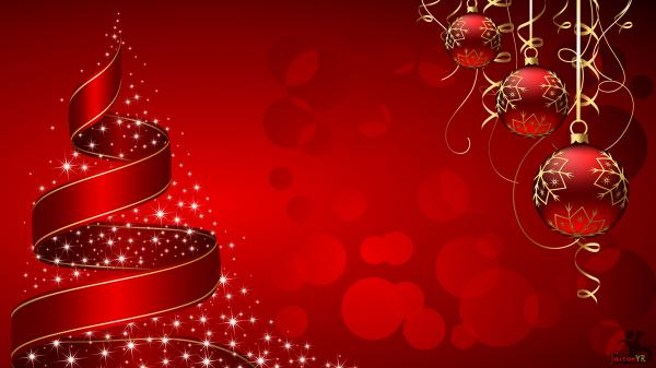50 Red Christmas Wallpapers