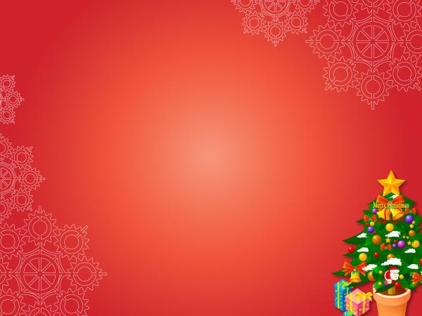 50 Red Christmas Wallpapers
