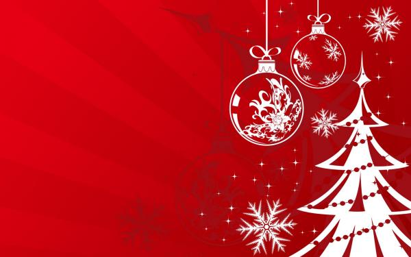 50 Red Christmas Wallpapers