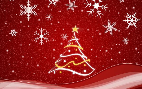 50 Red Christmas Wallpapers