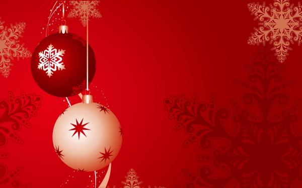 50 Red Christmas Wallpapers