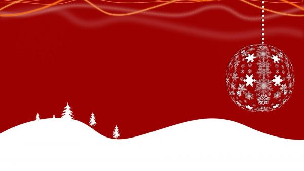 50 Red Christmas Wallpapers