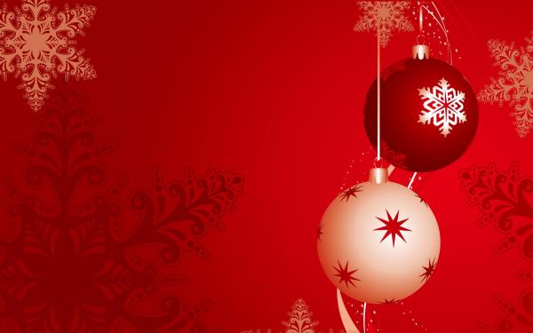50 Red Christmas Wallpapers