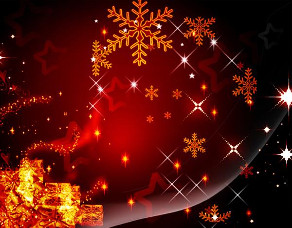 50 Red Christmas Wallpapers