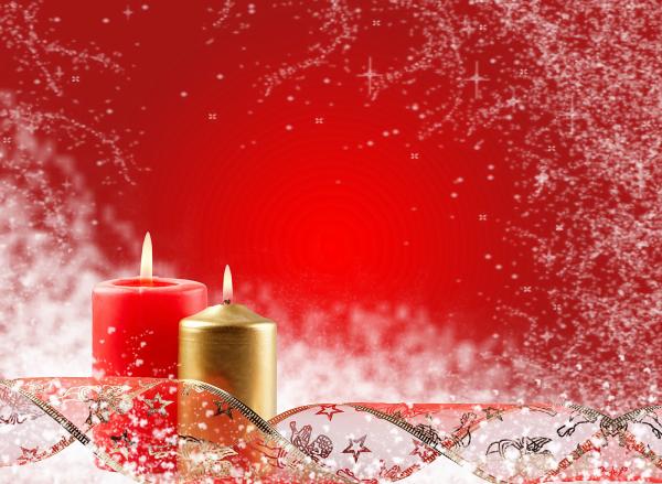 50 Red Christmas Wallpapers