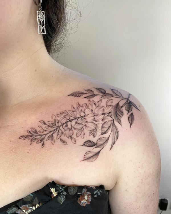 Wisteria Tattoo Ideas: Designs and Meanings