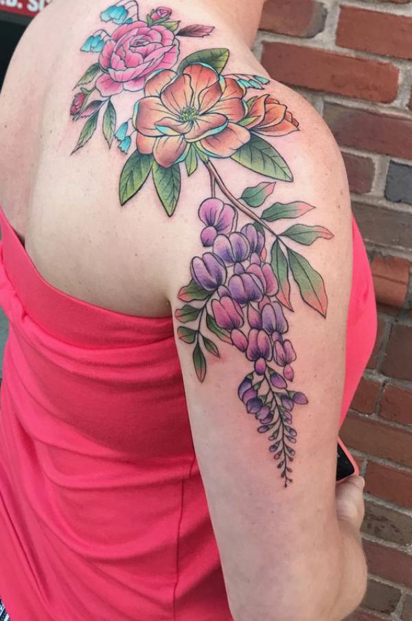 Wisteria Tattoo Ideas: Designs and Meanings