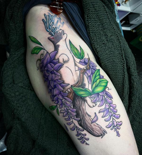 Wisteria Tattoo Ideas: Designs and Meanings