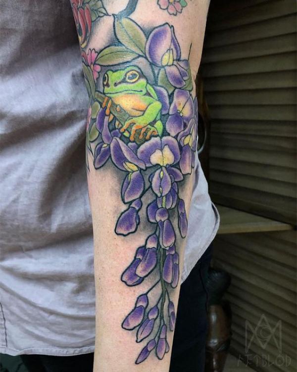 Wisteria Tattoo Ideas: Designs and Meanings