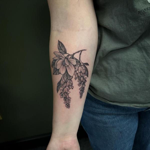 Wisteria Tattoo Ideas: Designs and Meanings