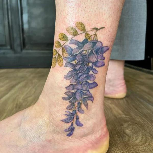 Wisteria Tattoo Ideas: Designs and Meanings