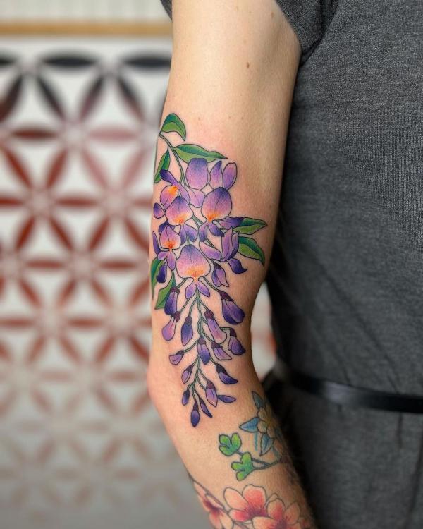 Wisteria Tattoo Ideas: Designs and Meanings
