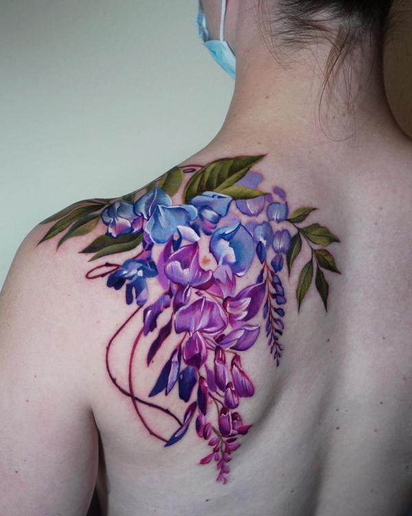 Wisteria Tattoo Ideas: Designs and Meanings