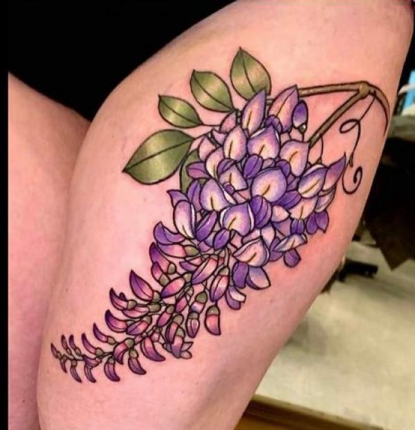Wisteria Tattoo Ideas: Designs and Meanings