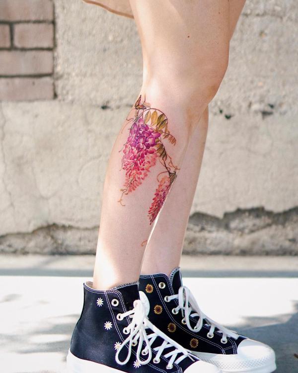 Wisteria Tattoo Ideas: Designs and Meanings
