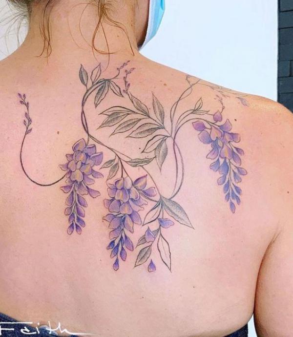 Wisteria Tattoo Ideas: Designs and Meanings