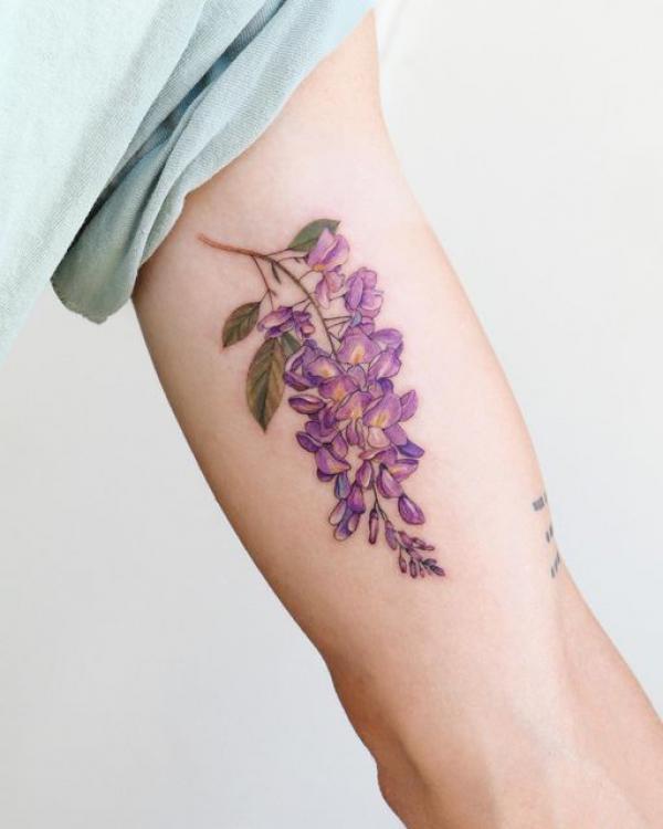 Wisteria Tattoo Ideas: Designs and Meanings