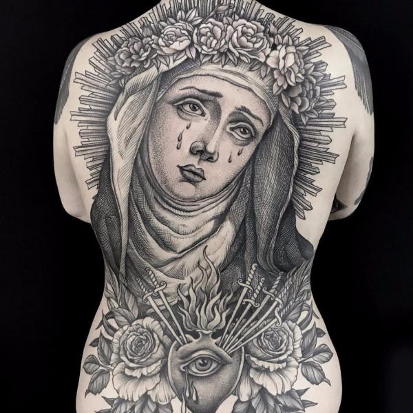 50 Virgin Mary Tattoos: Symbolism, Meaning and Designs