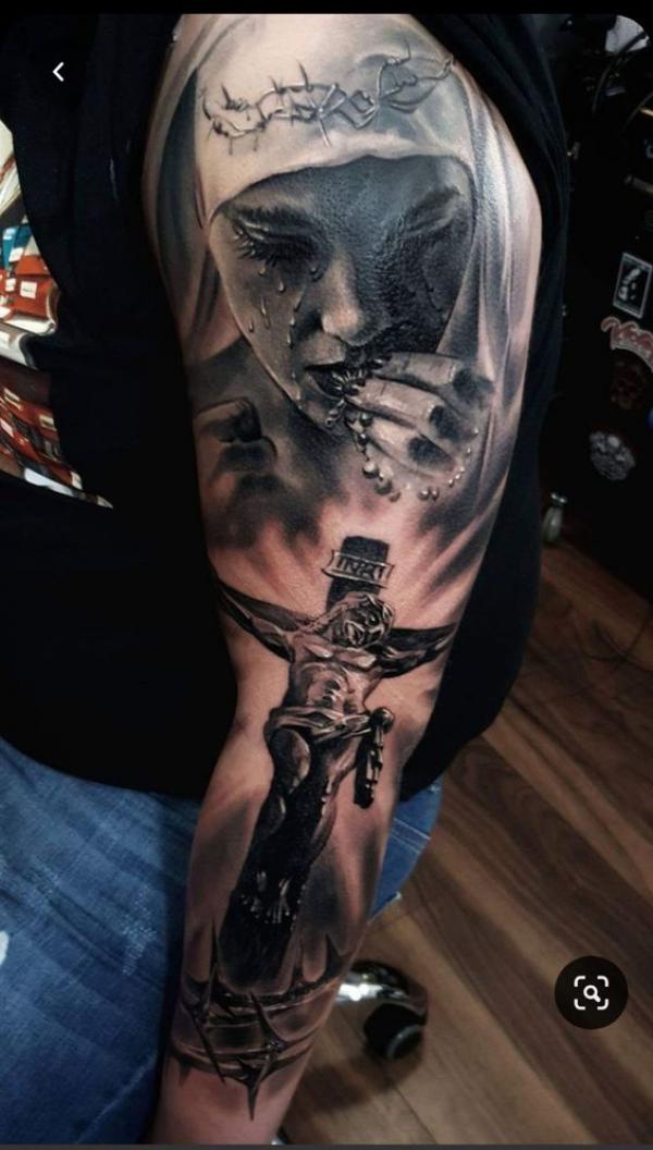 50 Virgin Mary Tattoos: Symbolism, Meaning and Designs
