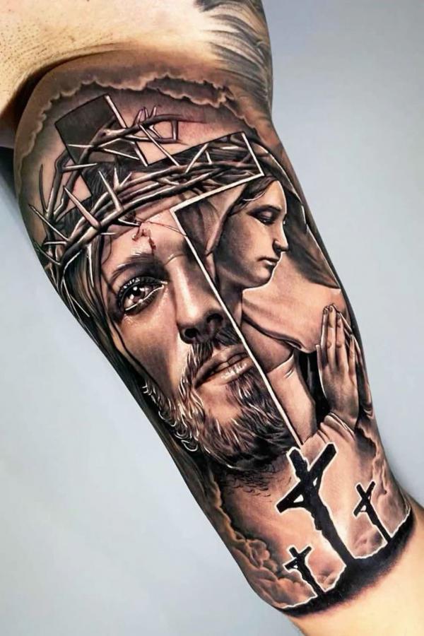 50 Virgin Mary Tattoos: Symbolism, Meaning and Designs