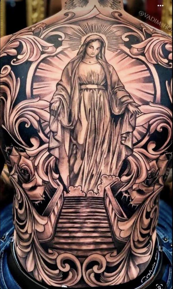 50 Virgin Mary Tattoos: Symbolism, Meaning and Designs