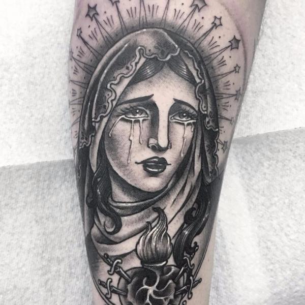 50 Virgin Mary Tattoos: Symbolism, Meaning and Designs