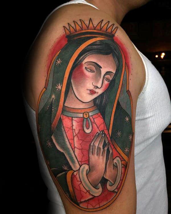 50 Virgin Mary Tattoos: Symbolism, Meaning and Designs