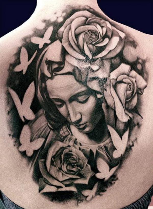 50 Virgin Mary Tattoos: Symbolism, Meaning and Designs