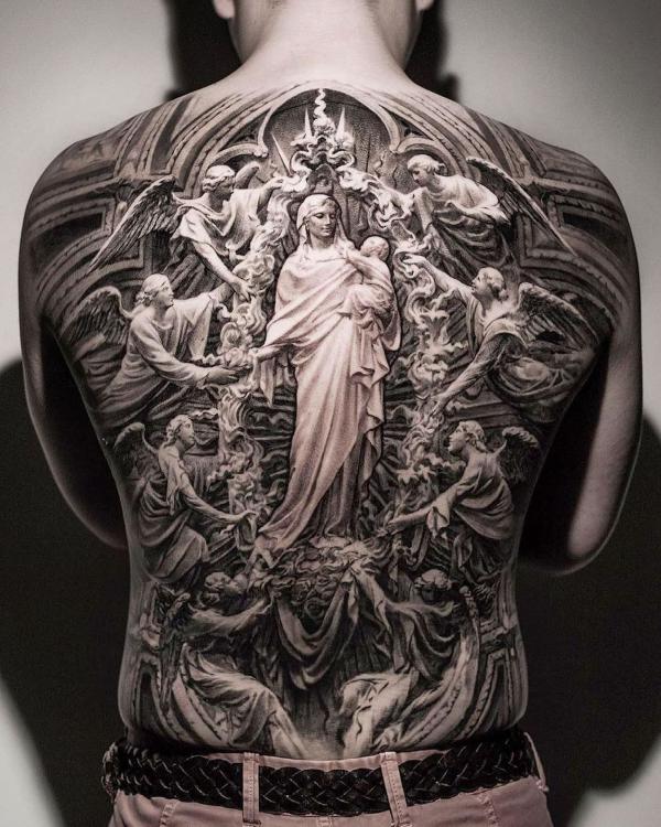 50 Virgin Mary Tattoos: Symbolism, Meaning and Designs
