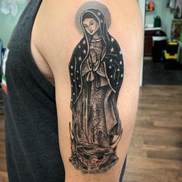 50 Virgin Mary Tattoos: Symbolism, Meaning and Designs