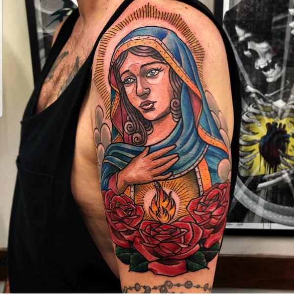 50 Virgin Mary Tattoos: Symbolism, Meaning and Designs