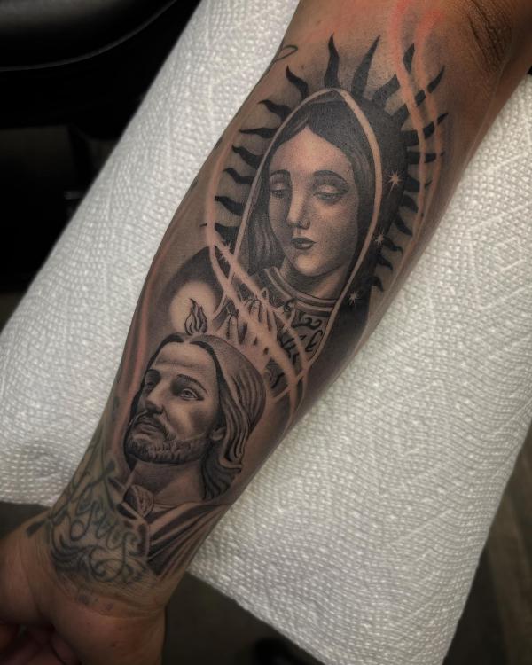 50 Virgin Mary Tattoos: Symbolism, Meaning and Designs