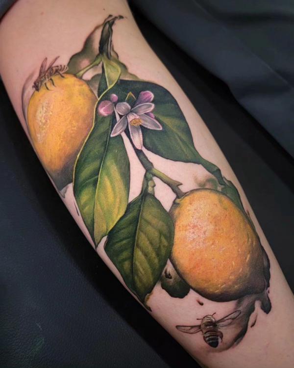 40+ Lemon Tattoos: Meaning and Designs