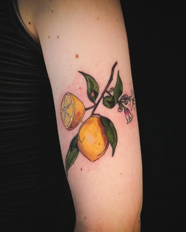 40+ Lemon Tattoos: Meaning and Designs