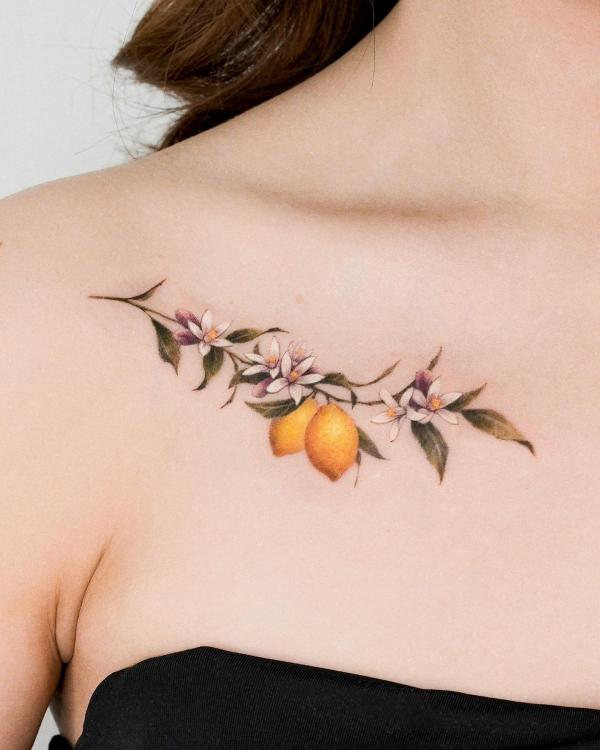 40+ Lemon Tattoos: Meaning and Designs