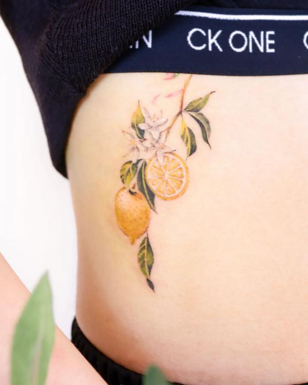 40+ Lemon Tattoos: Meaning and Designs