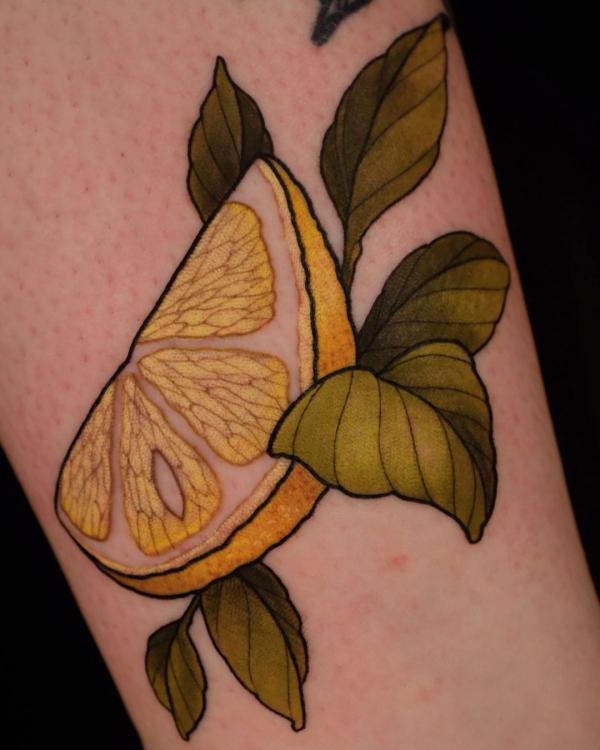 40+ Lemon Tattoos: Meaning and Designs