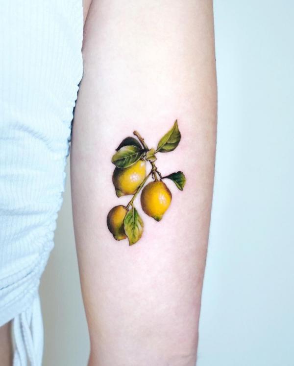 40+ Lemon Tattoos: Meaning and Designs