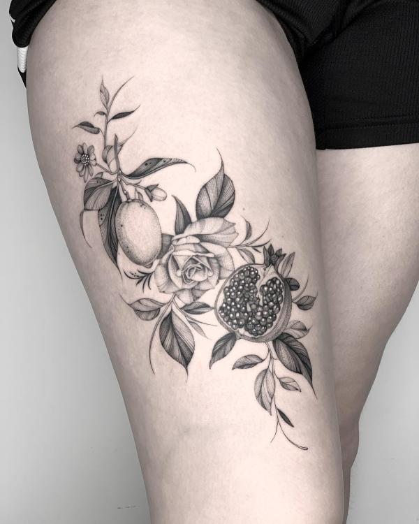 40+ Lemon Tattoos: Meaning and Designs