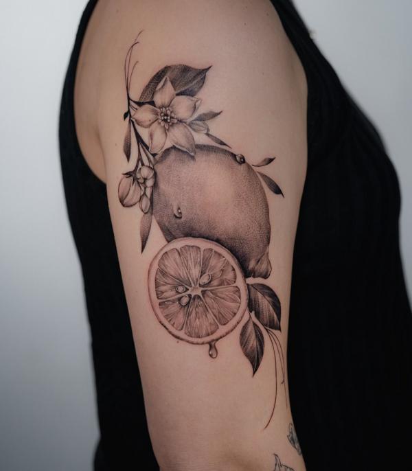 40+ Lemon Tattoos: Meaning and Designs
