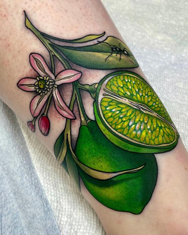 40+ Lemon Tattoos: Meaning and Designs