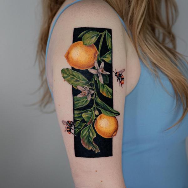 40+ Lemon Tattoos: Meaning and Designs