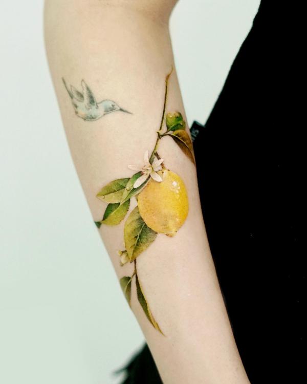 40+ Lemon Tattoos: Meaning and Designs