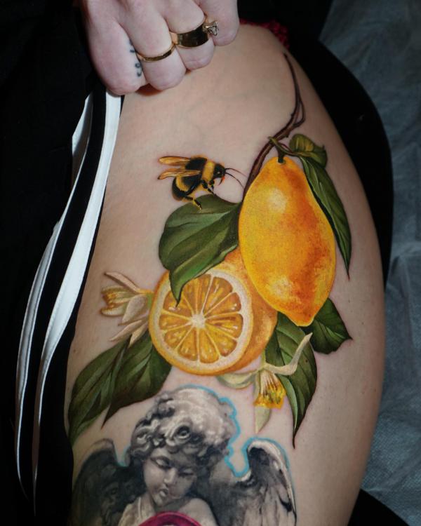 40+ Lemon Tattoos: Meaning and Designs