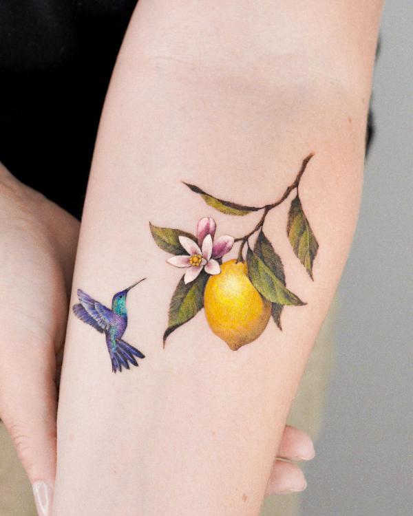 40+ Lemon Tattoos: Meaning and Designs