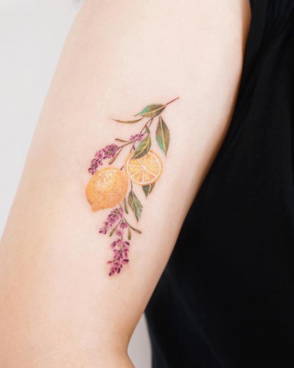 40+ Lemon Tattoos: Meaning and Designs