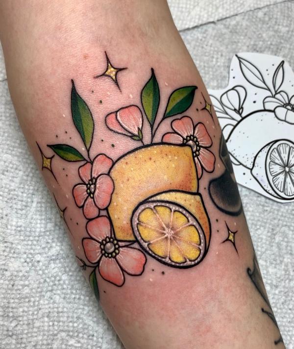 40+ Lemon Tattoos: Meaning and Designs