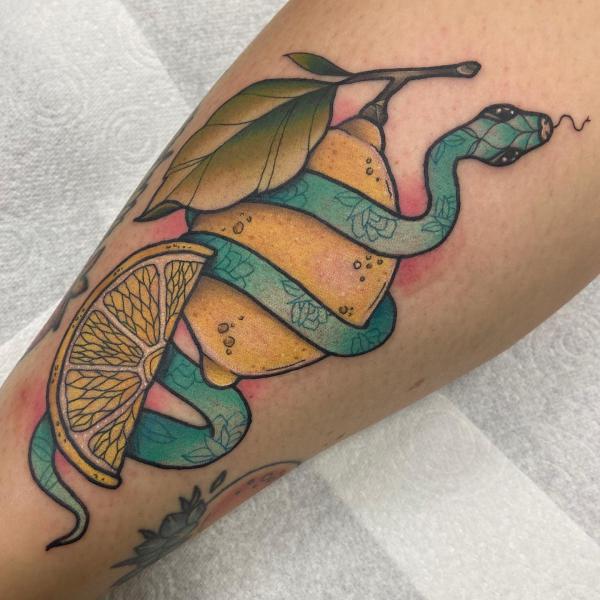 40+ Lemon Tattoos: Meaning and Designs