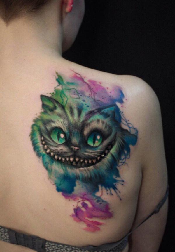 Cheshire Cat Tattoo Designs: A Journey into Wonderland
