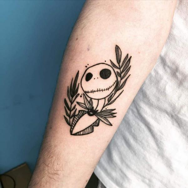 40 Jack Skellington Tattoos and Their Meanings